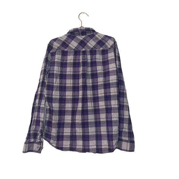 Warp and Weft Long Sleeve cotton Plaid Shirt size XL - Picture 2 of 6